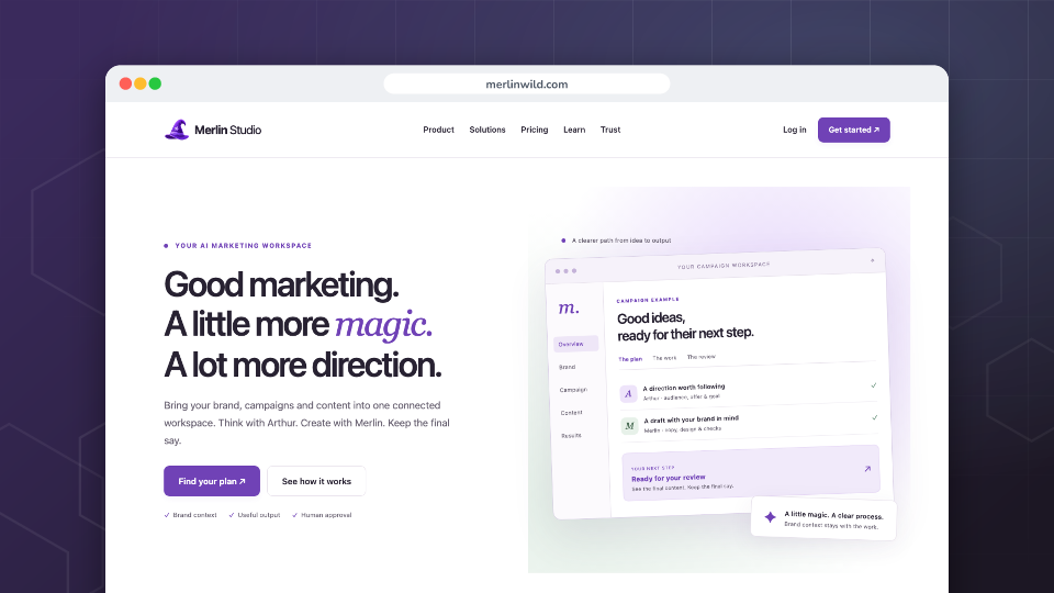 Merlin Studio: Golux Group project